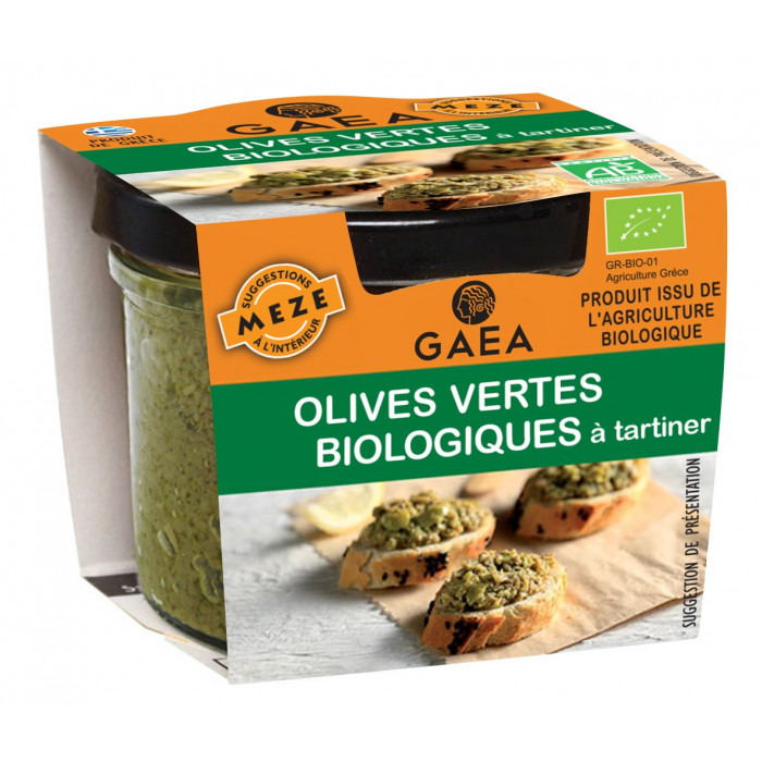 BIO Olives vertes à tartiner - AIL AIL AIL
