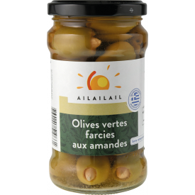 Olives vertes farcies aux...